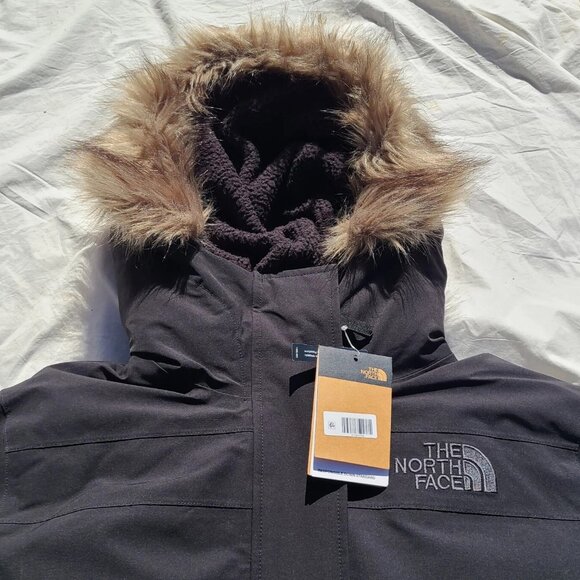 🆕 The North Face Women's Expedition Mcmurdo 700Down Parka Coat Jacket-TNF Black - Picture 3 of 9